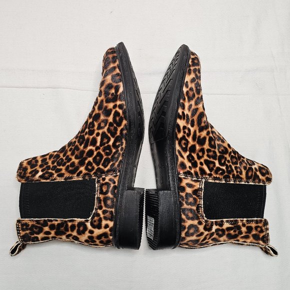 Clarks Clarkdale Arlo Padded Insole Chelsea Ankle Boots Shoes Leopard Womens 8.5 - Picture 6 of 10